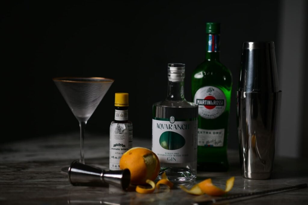 Gin and Vodka Martinis